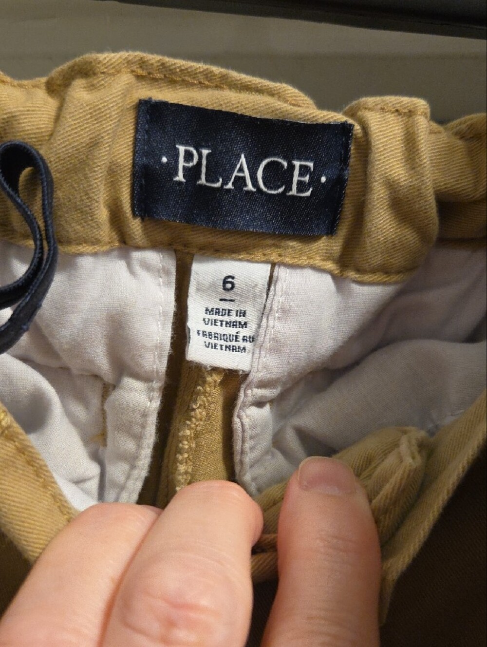 Boys The Children's Place Khaki Chino Pants - 3 Pack - Picture 2 of 5